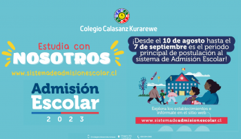 Estudia con nosotros - Colegio Calasanz Kurarewe